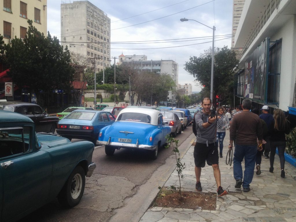 Calle Obispo Havana